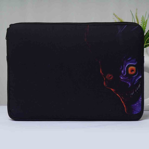 Black Printed Laptop Sleeve/Cover 15 inch